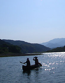 川の旅は気持ちがいい。