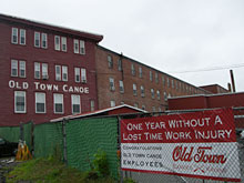 1976年変なカヌー、オールドタウンカヌー