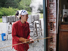 みんなでリブ曲げ、リブ運び