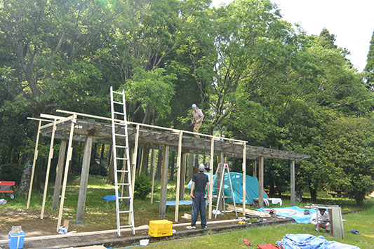 OPEN JAPAN�x�[�X���쒆