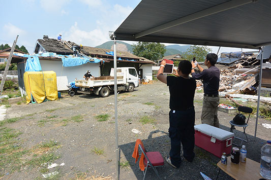 ����炷���C�_�[���ʐ^�ɎB���Ă����Ƃ���