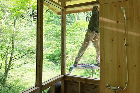 �V�����[�ݒu