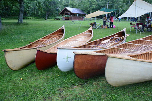 Wood & Canvas Canoe Meeting