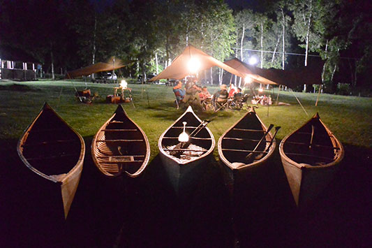 Wood & Canvas Canoe Meeting
