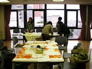 ���[�N�V���b�v�̗l�q