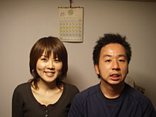 シノラ(左)と祥司(右)